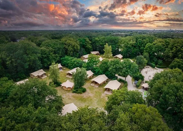 Tente de luxe Buytenplaats Gooise Heide Huizen
