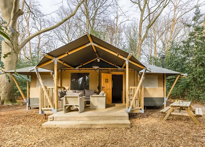 Luxury tent Buytenplaats Gooise Heide