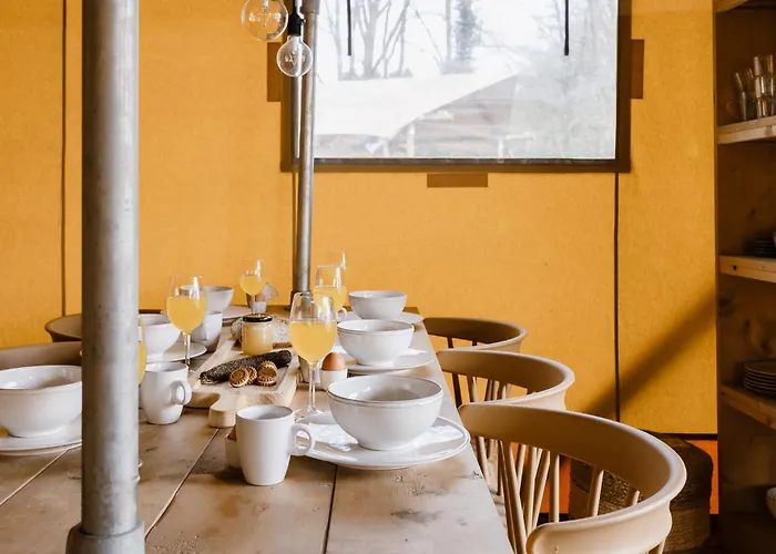 Buytenplaats Gooise Heide Luxury tent Huizen